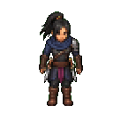 Gloamknife female starting outfit in the game