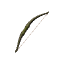 Darkwood Canopy Bow with green vine cord
