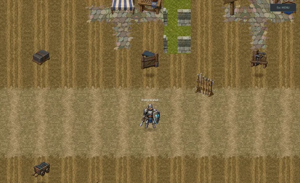 An Ironbound returning to Northwatch's open wagon turning yard