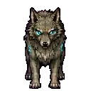 Outskirts Wolf painterly game sprite